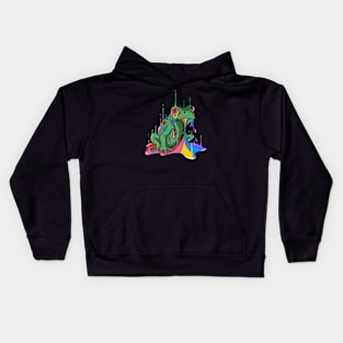 Trippy Frog Kids Hoodie